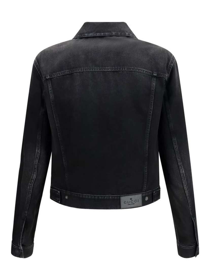 Blue Cotton Denim Jacket