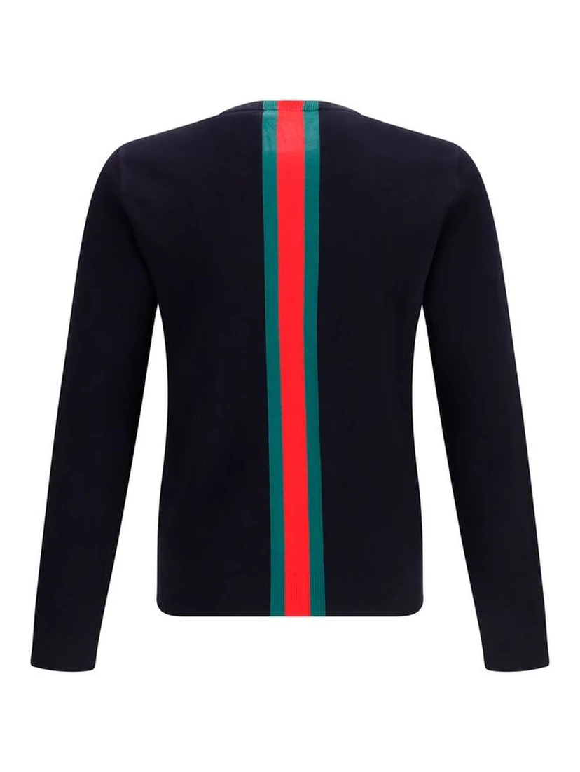 Blue Cotton Sweatshirt