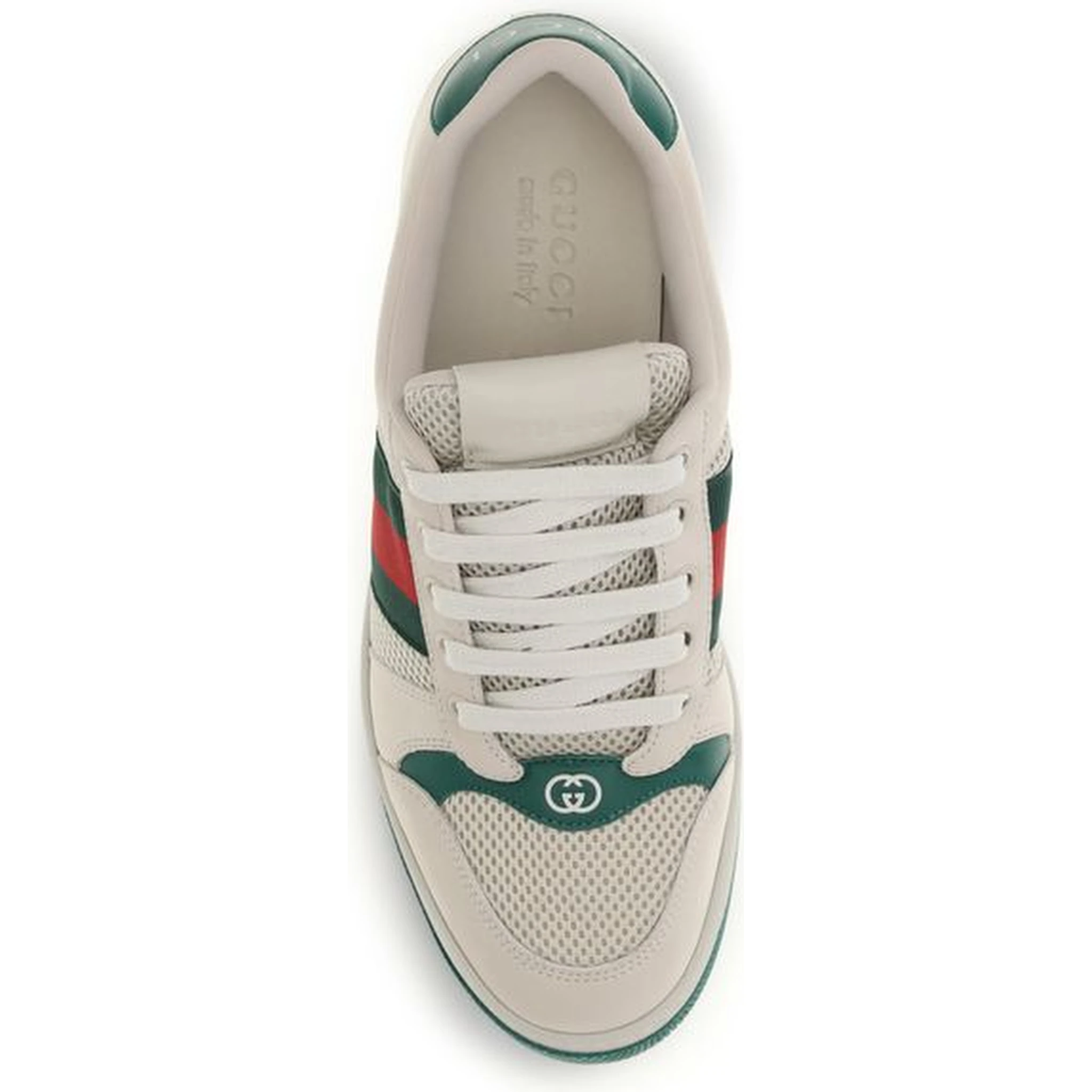 Beige Fabric Low Top Sneakers