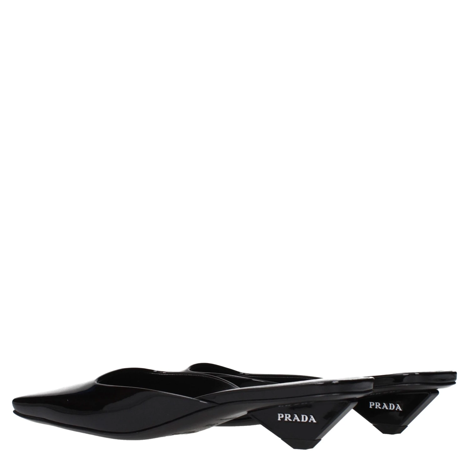 Black Leather Flat Sandals
