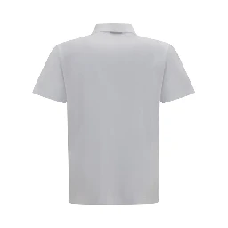 White Cotton Polo Shirt