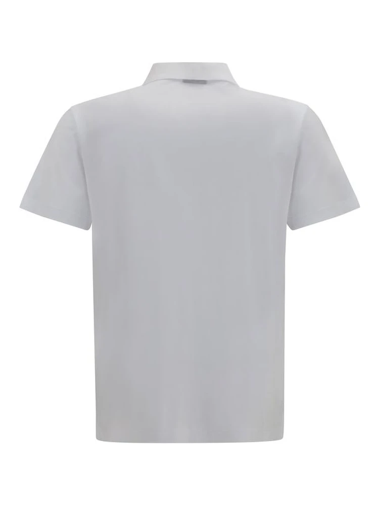 White Cotton Polo Shirt alternative