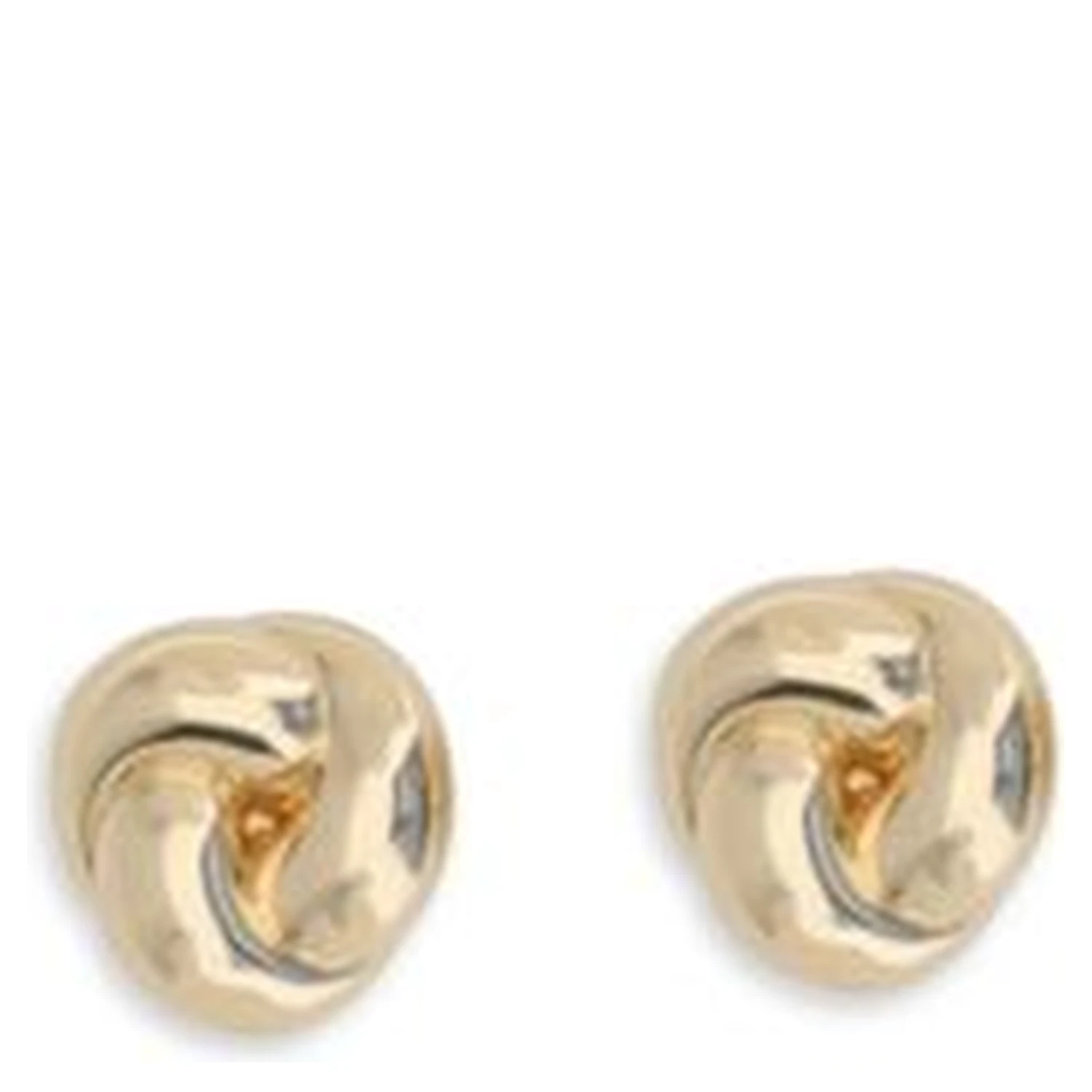 Gold Brass Earrings