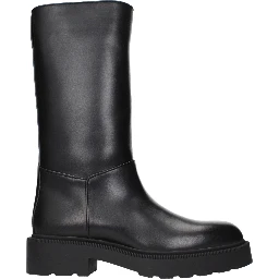 Black Leather Boots