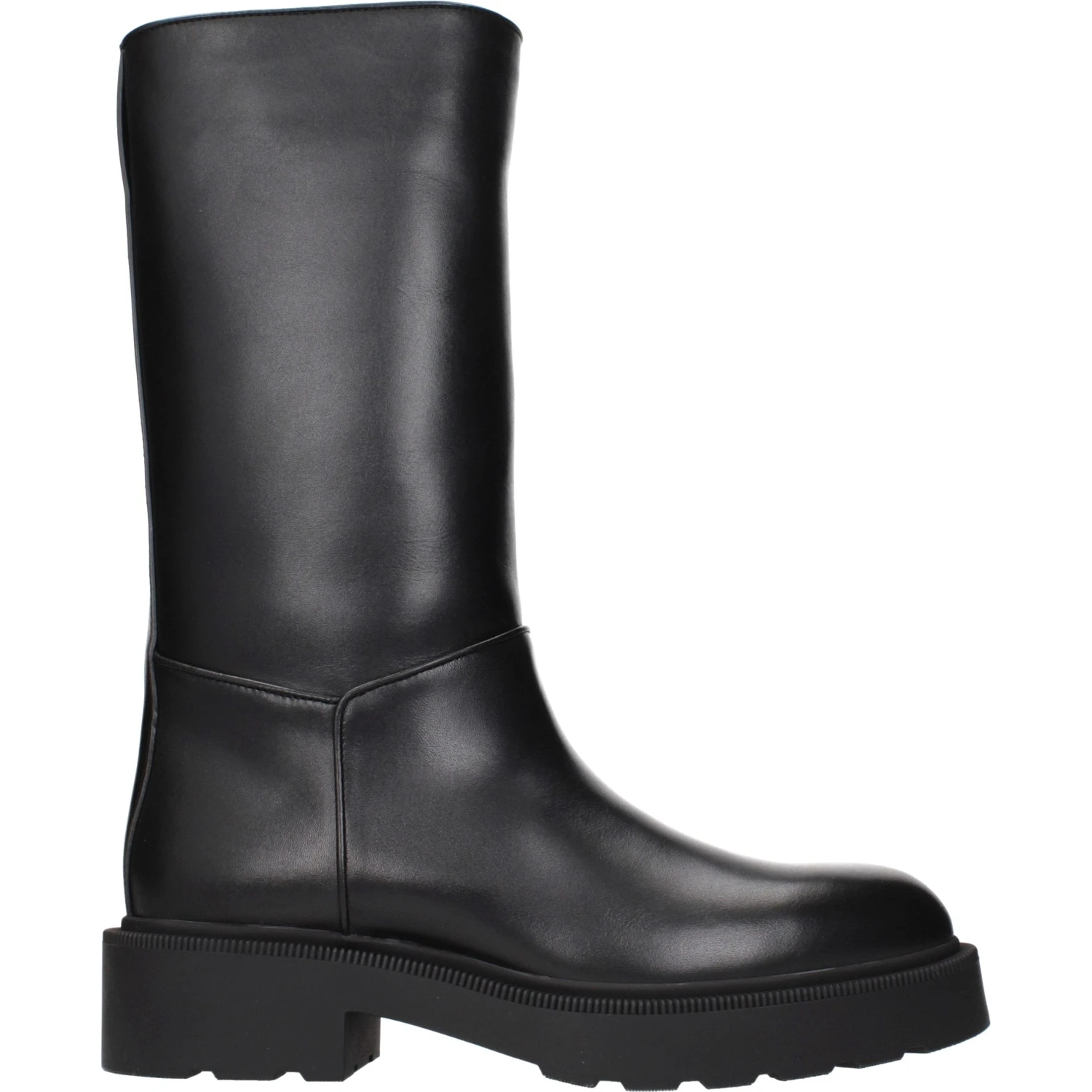 Black Leather Boots