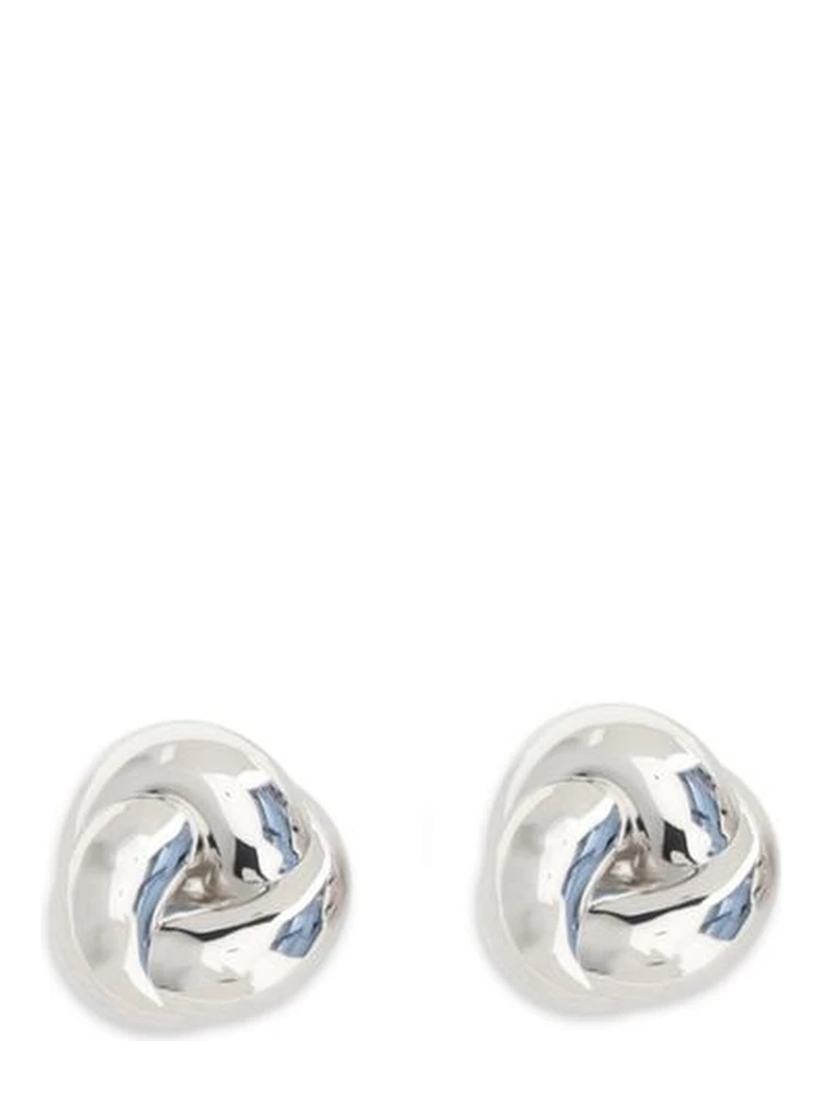 Silver Brass Earrings