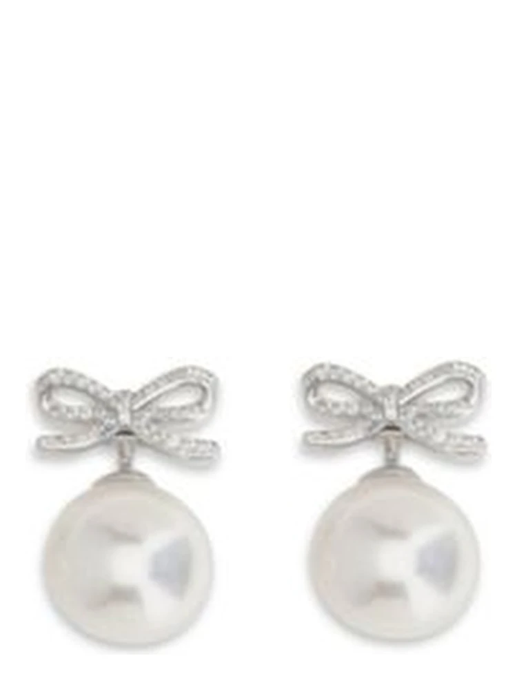 Silver Brass Earrings