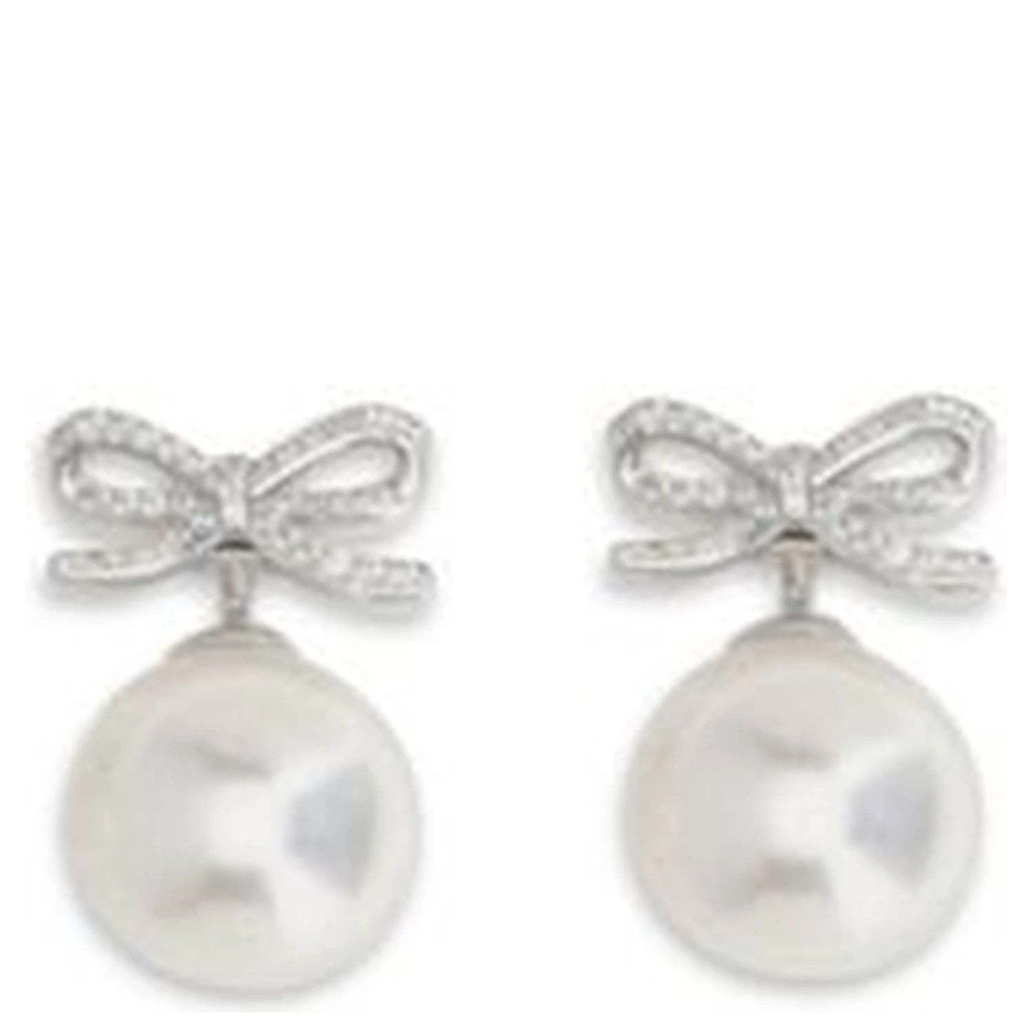 Silver Brass Earrings