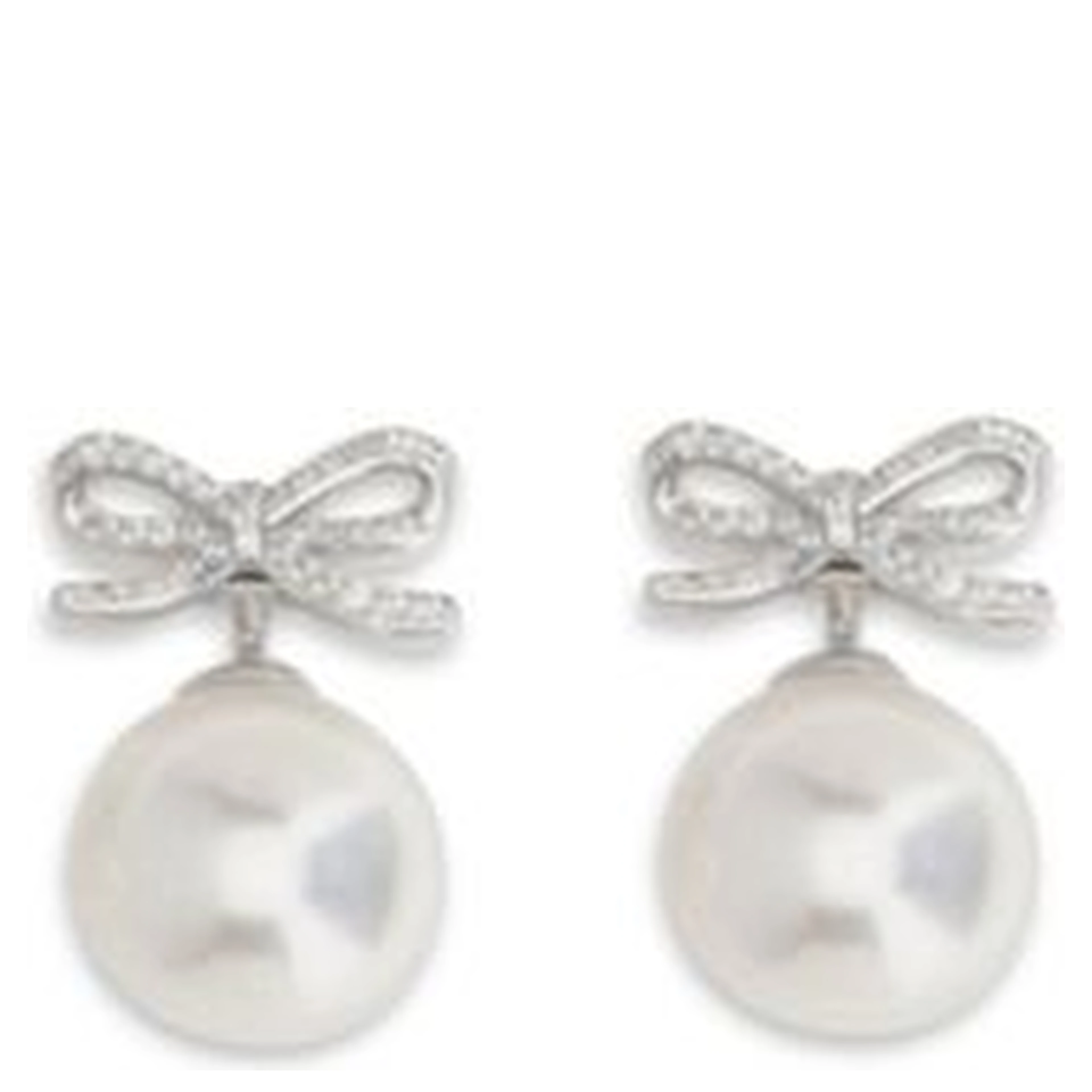 Silver Brass Earrings