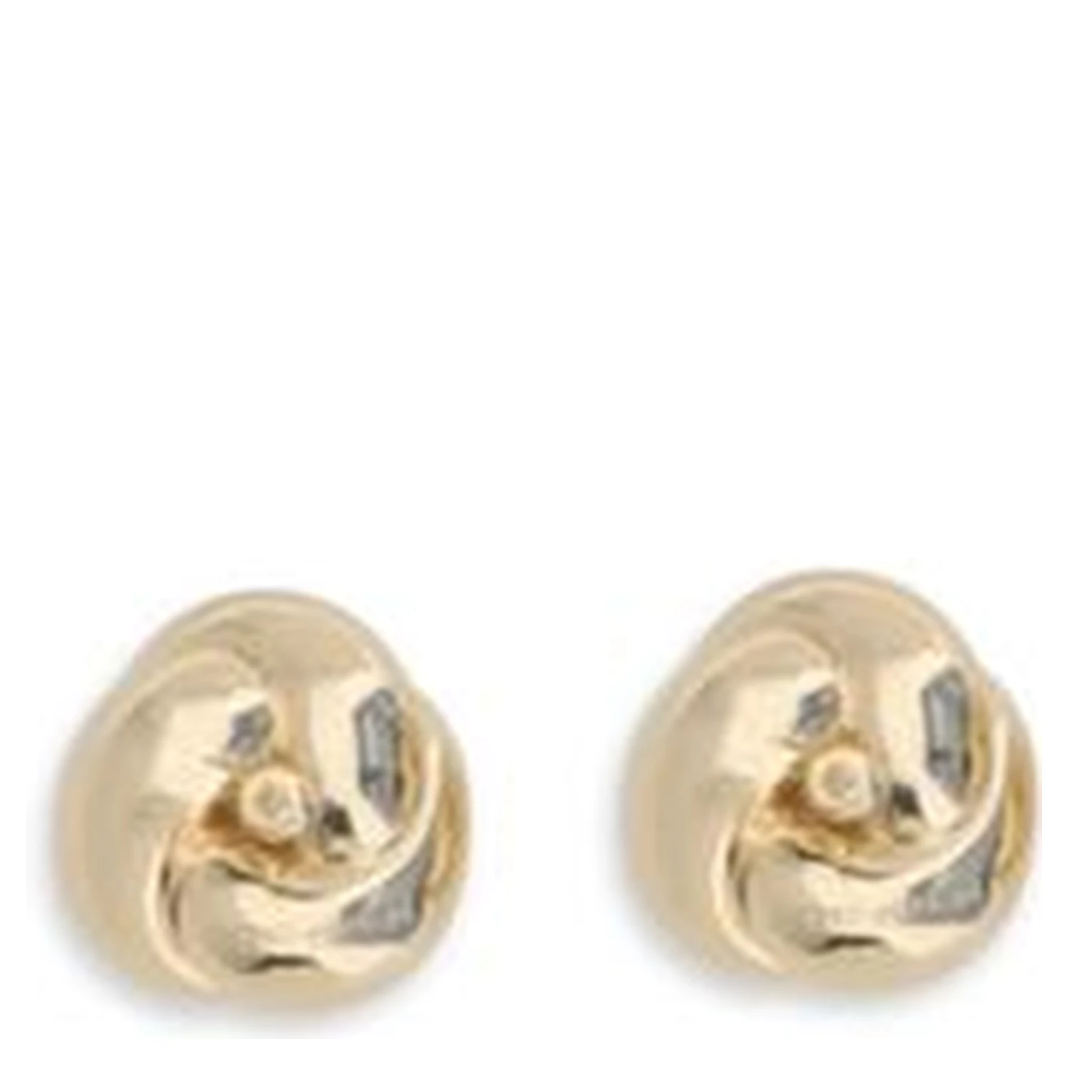 Gold Brass Earrings