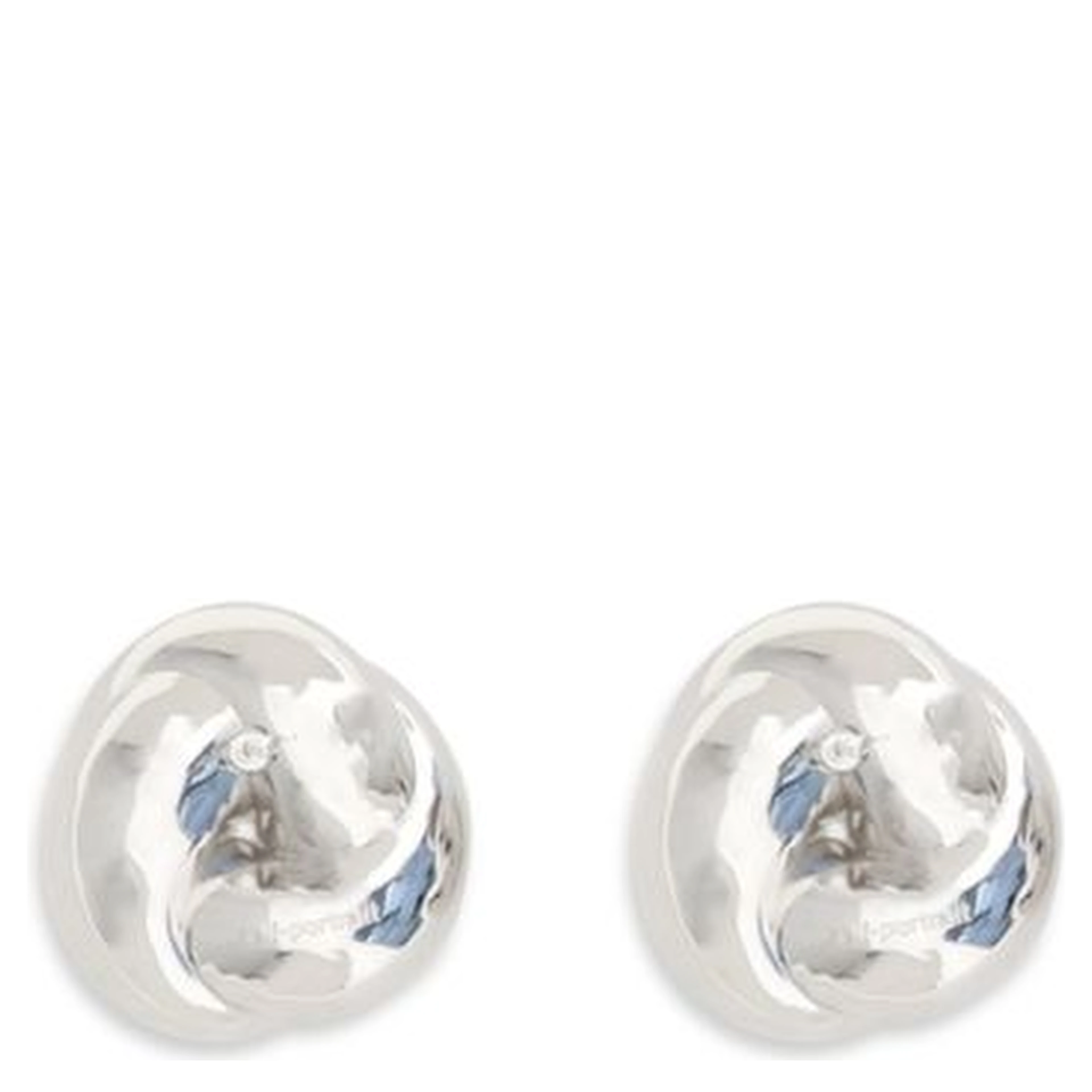 Silver Brass Earrings