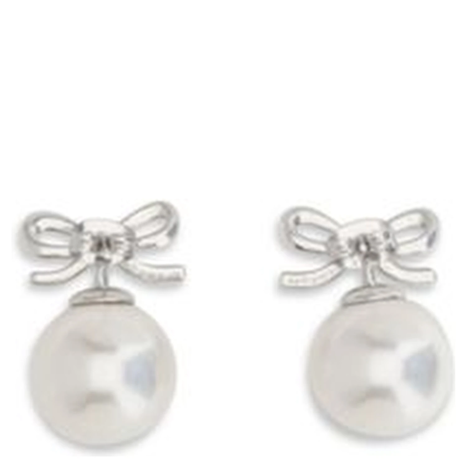 Silver Brass Earrings