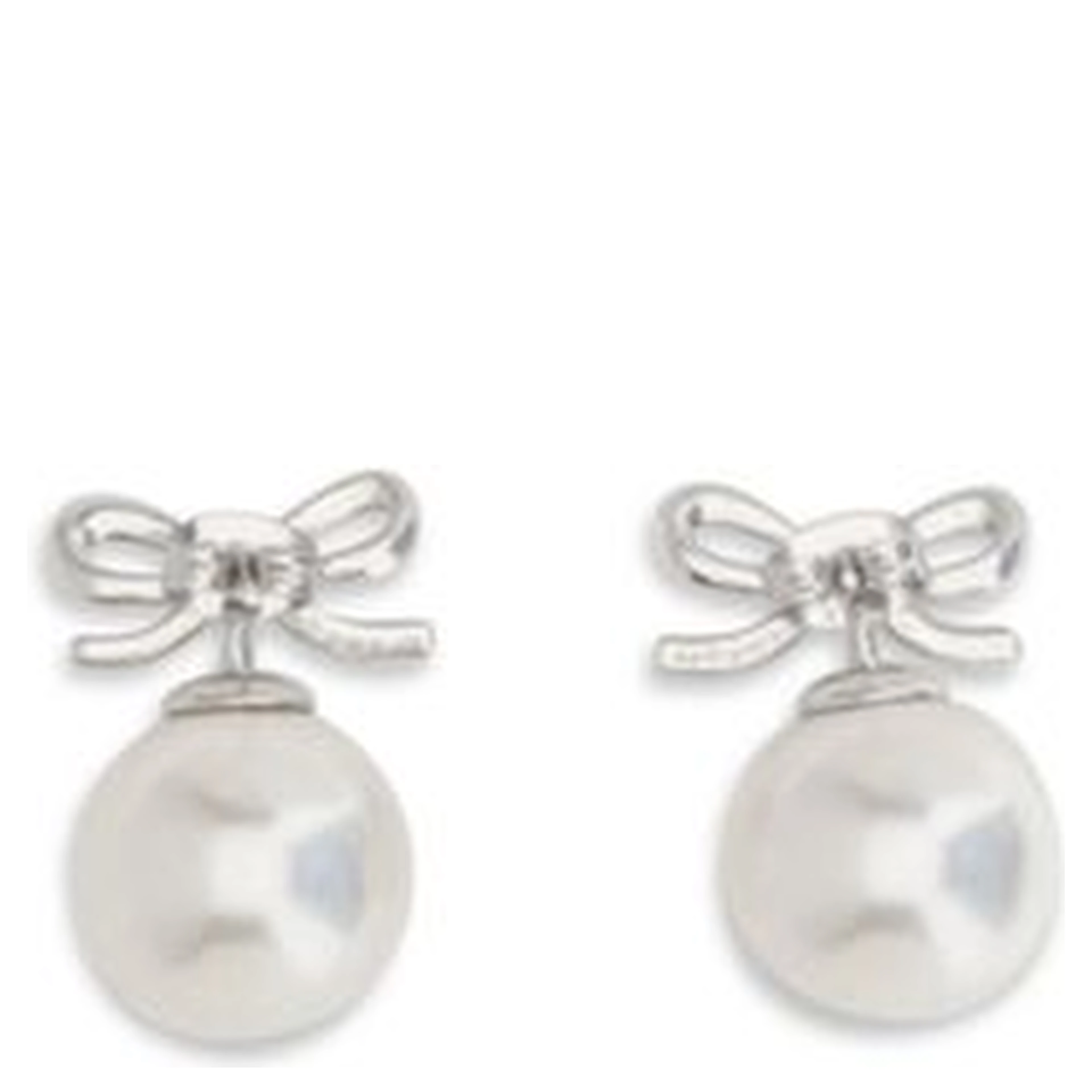 Silver Brass Earrings