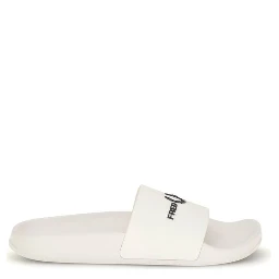 White Rubber Sandals