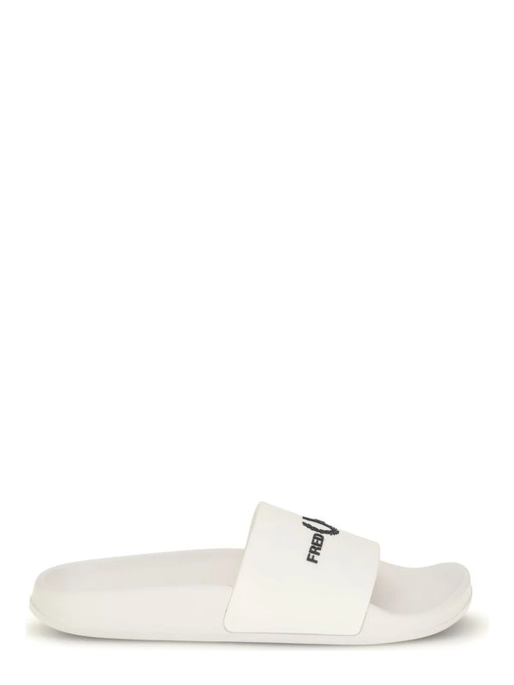 White Rubber Sandals