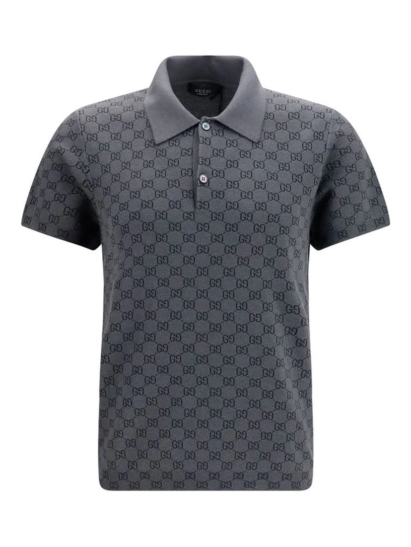 Gray Lamb Ovis Aries Aries Polo Shirt