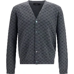 Gray Wool Oves Aries Cardigan