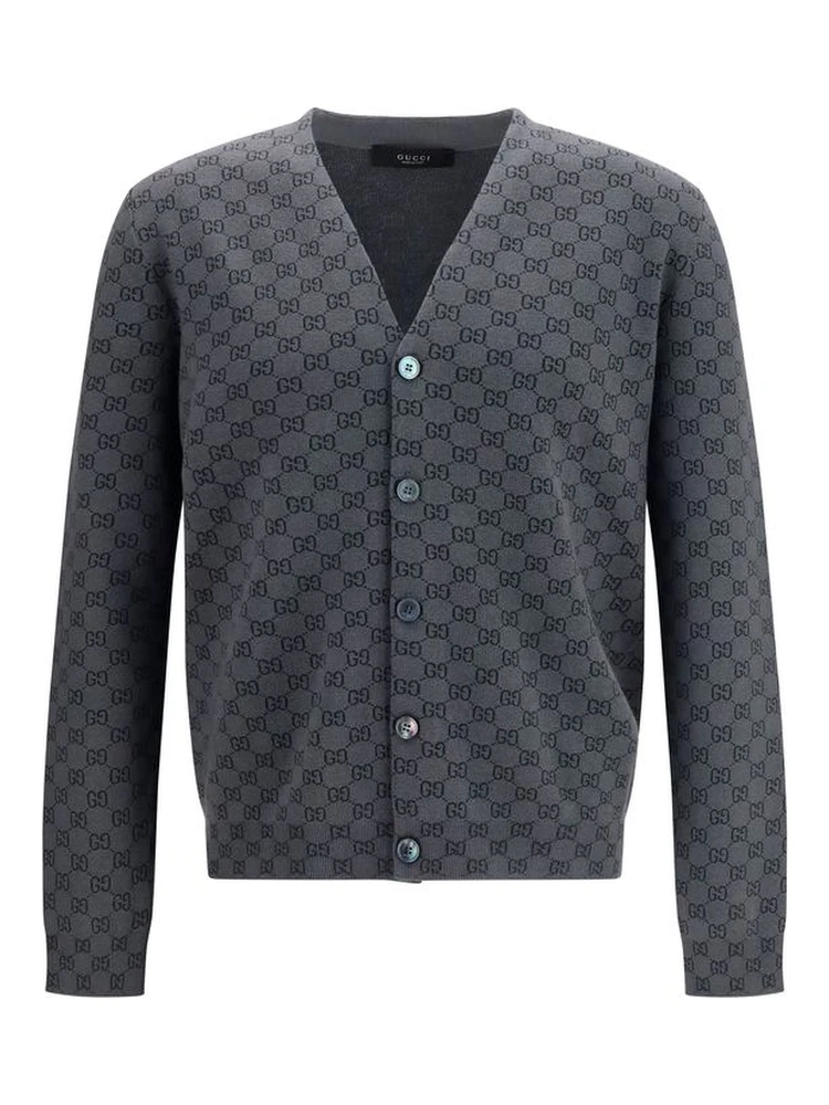 Gray Wool Oves Aries Cardigan