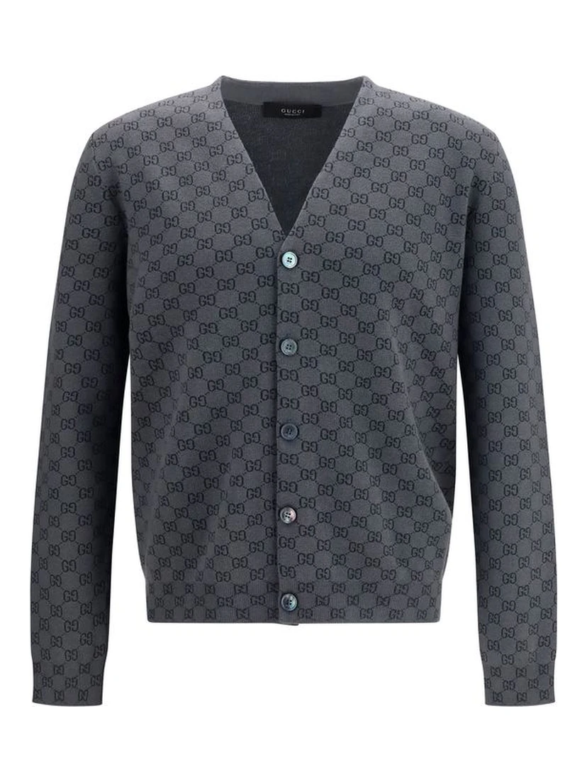 Gray Wool Oves Aries Cardigan