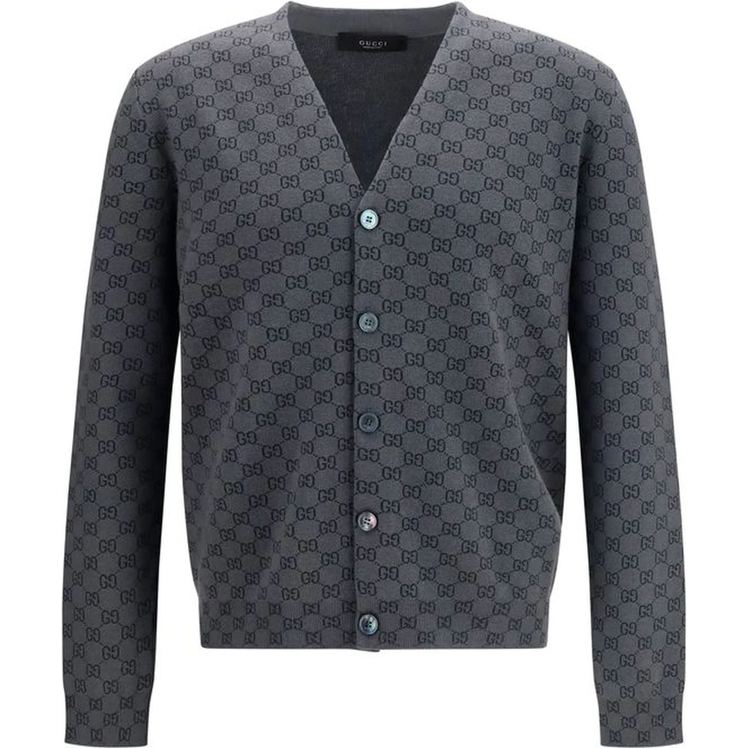 Gray Wool Oves Aries Cardigan