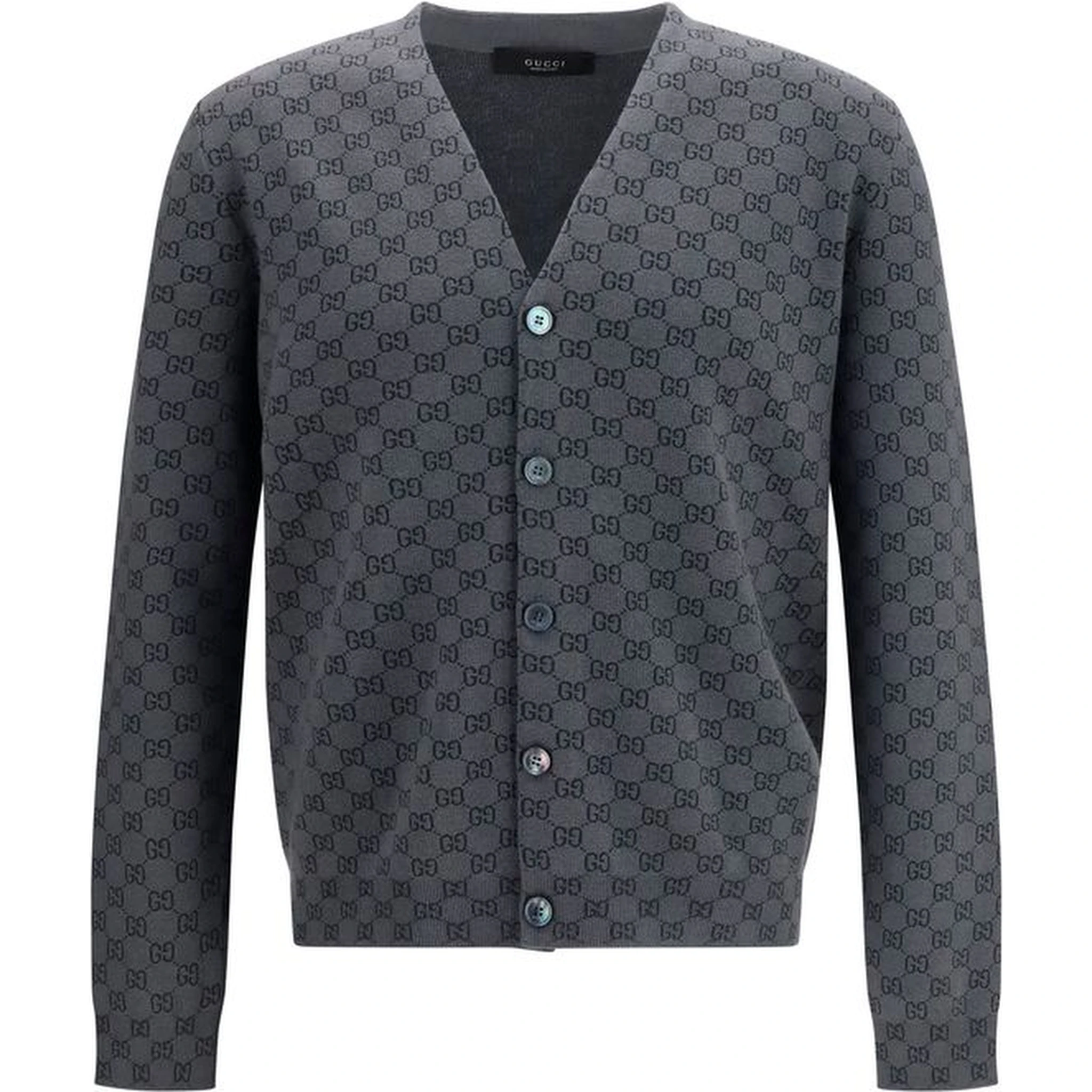 Gray Wool Oves Aries Cardigan