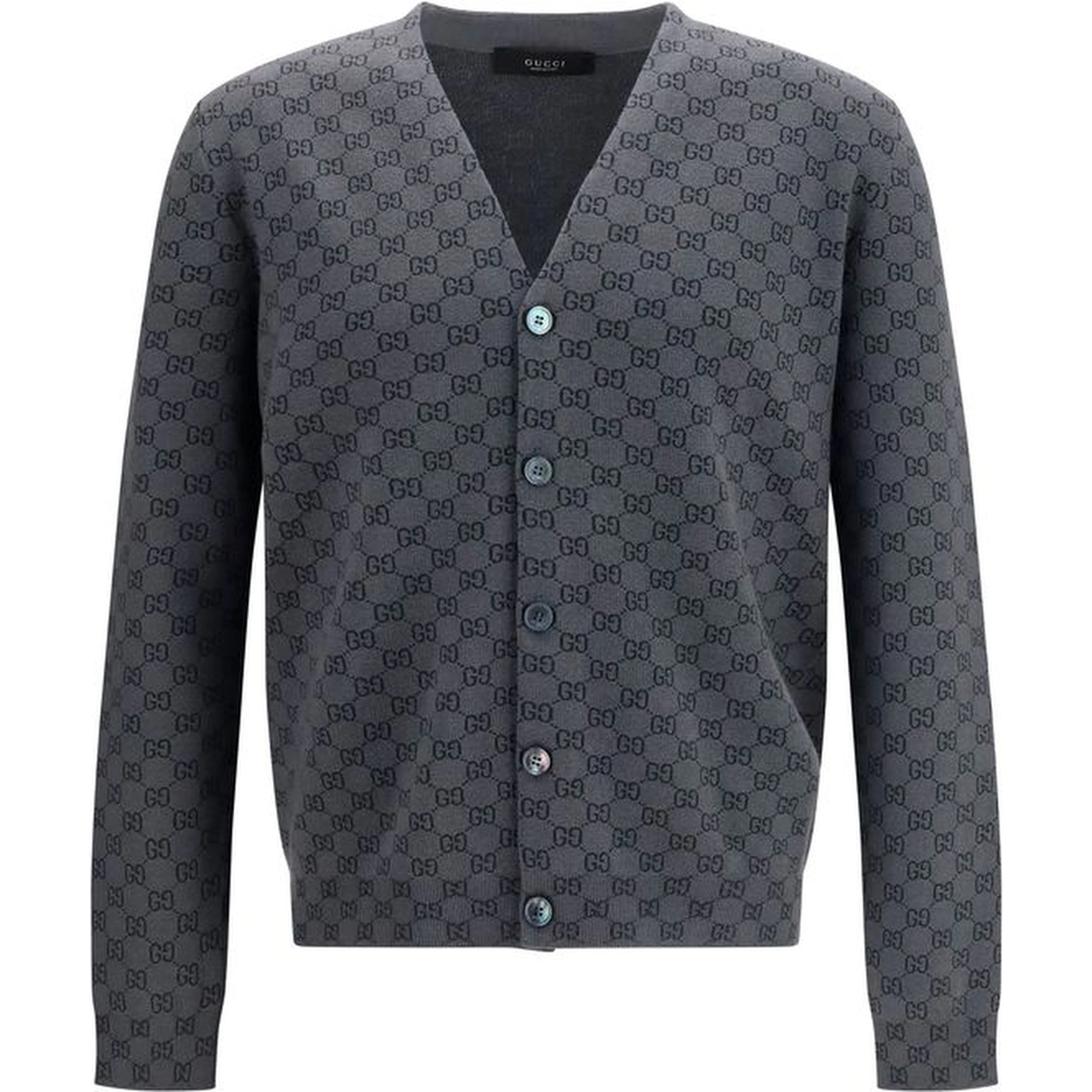 Gray Wool Oves Aries Cardigan