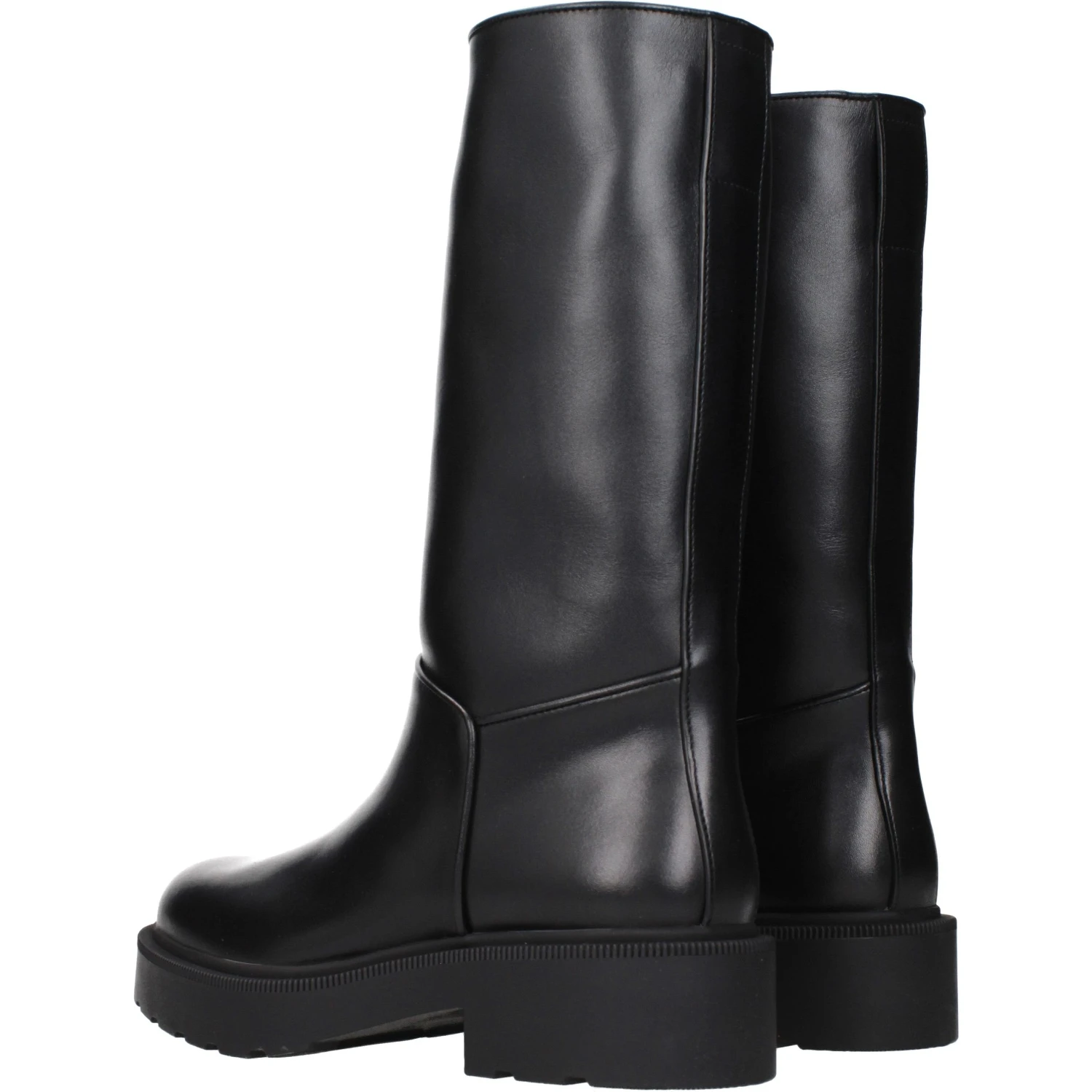 Black Leather Boots