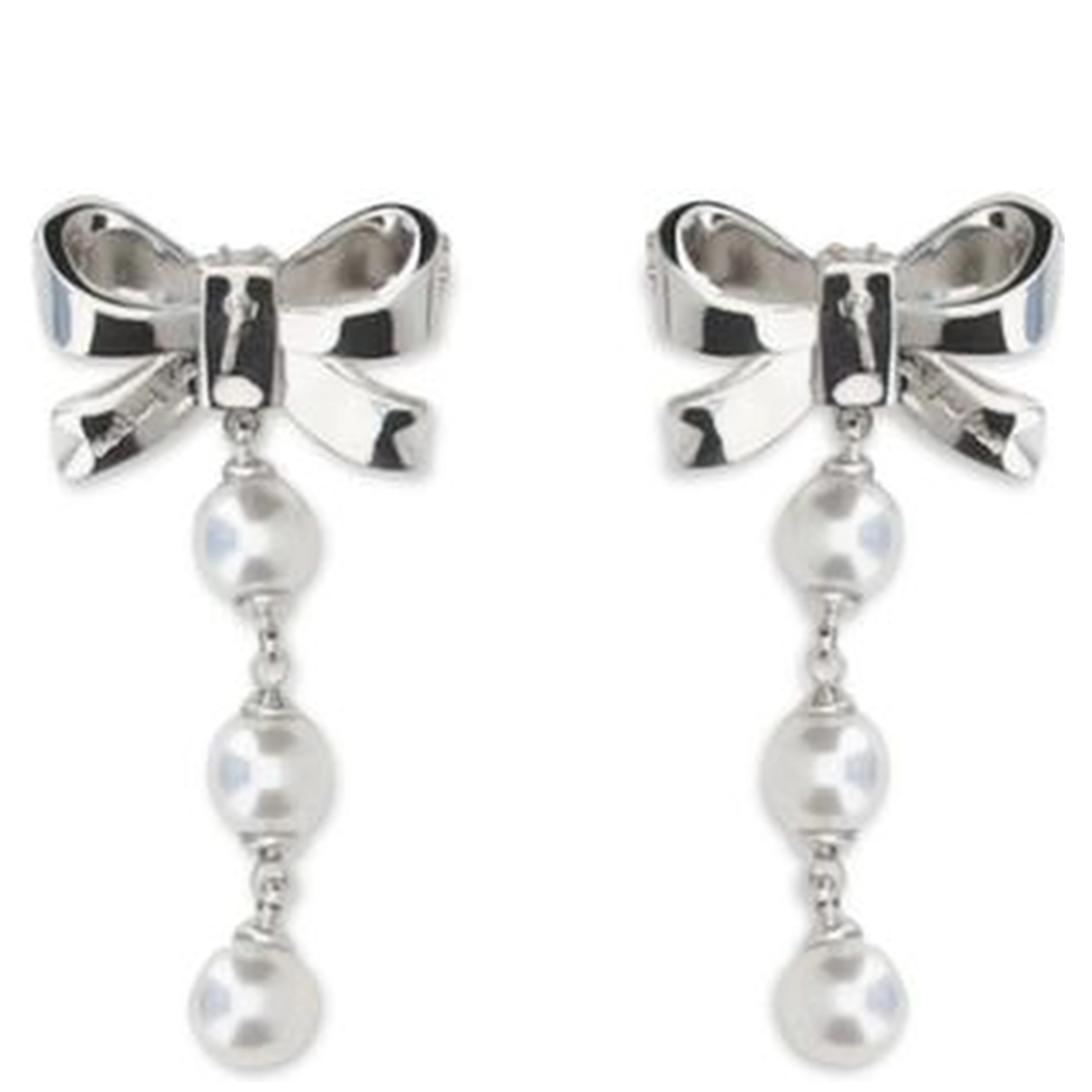 Silver Brass Earrings