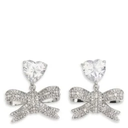 Silver Brass Earrings