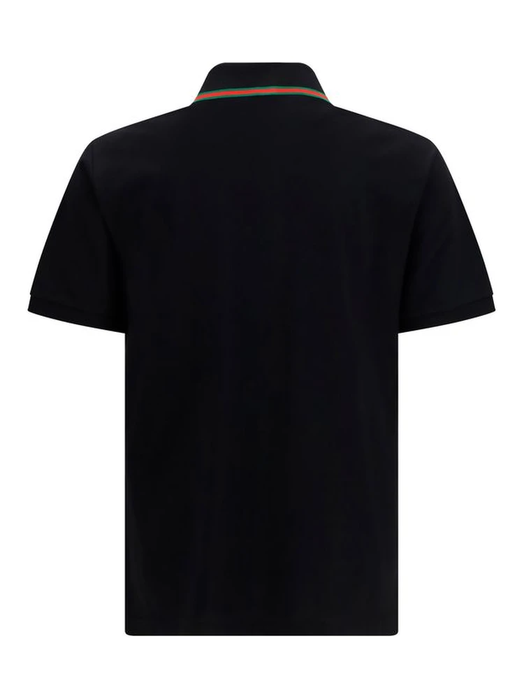 Black Cotton Polo Shirt alternative