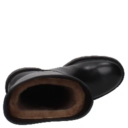 Black Leather Boots