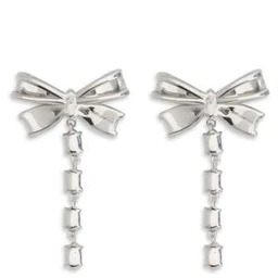 Silver Brass Earrings