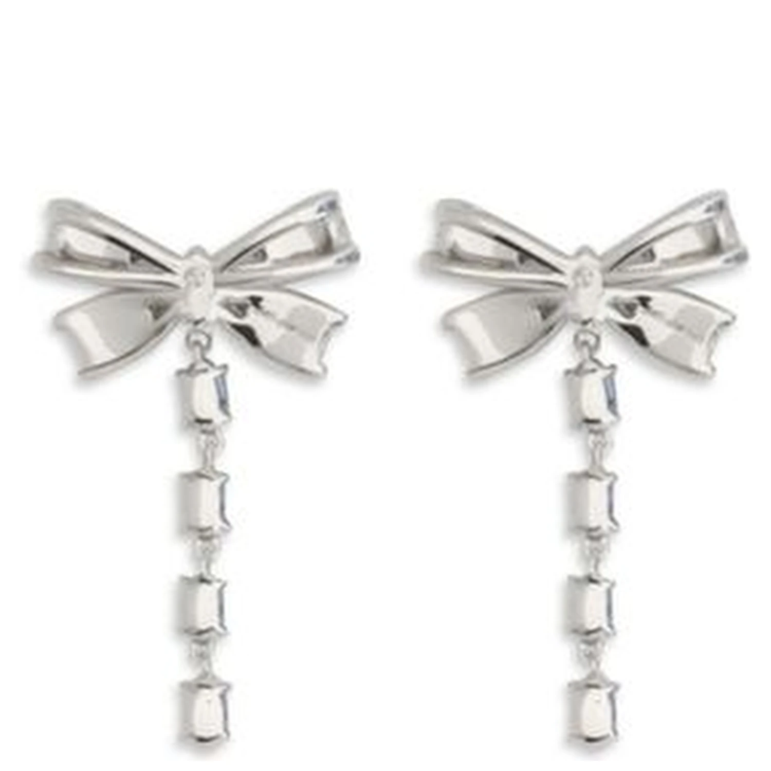 Silver Brass Earrings