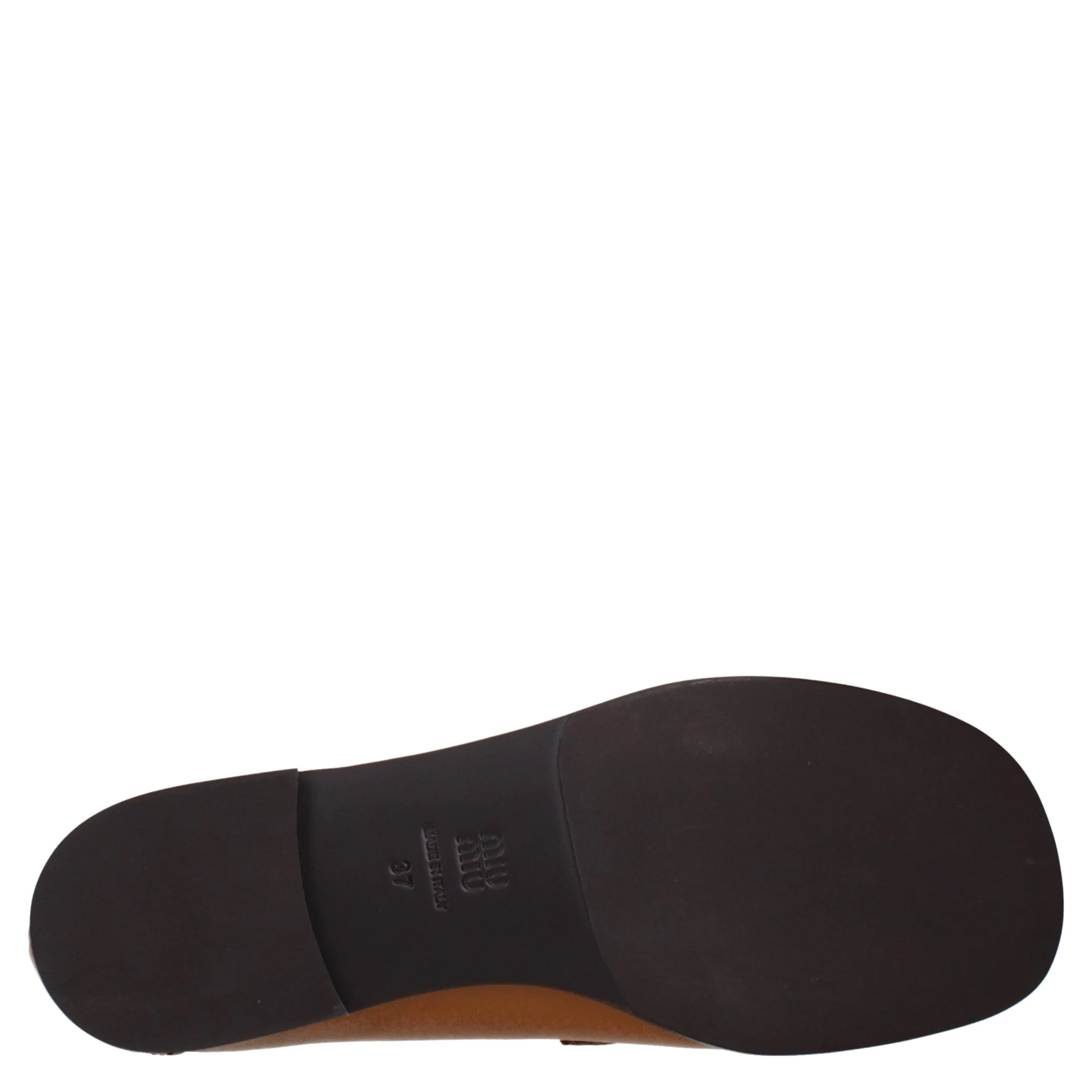 Brown Leather Slip-On Loafers