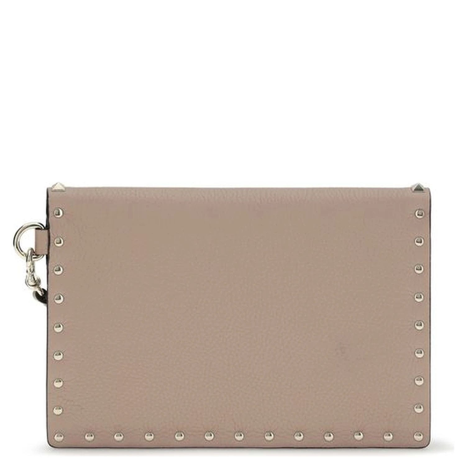 Beige Calf Leather Bos Taurus Wallet