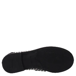 Black Leather Slip-On Loafers