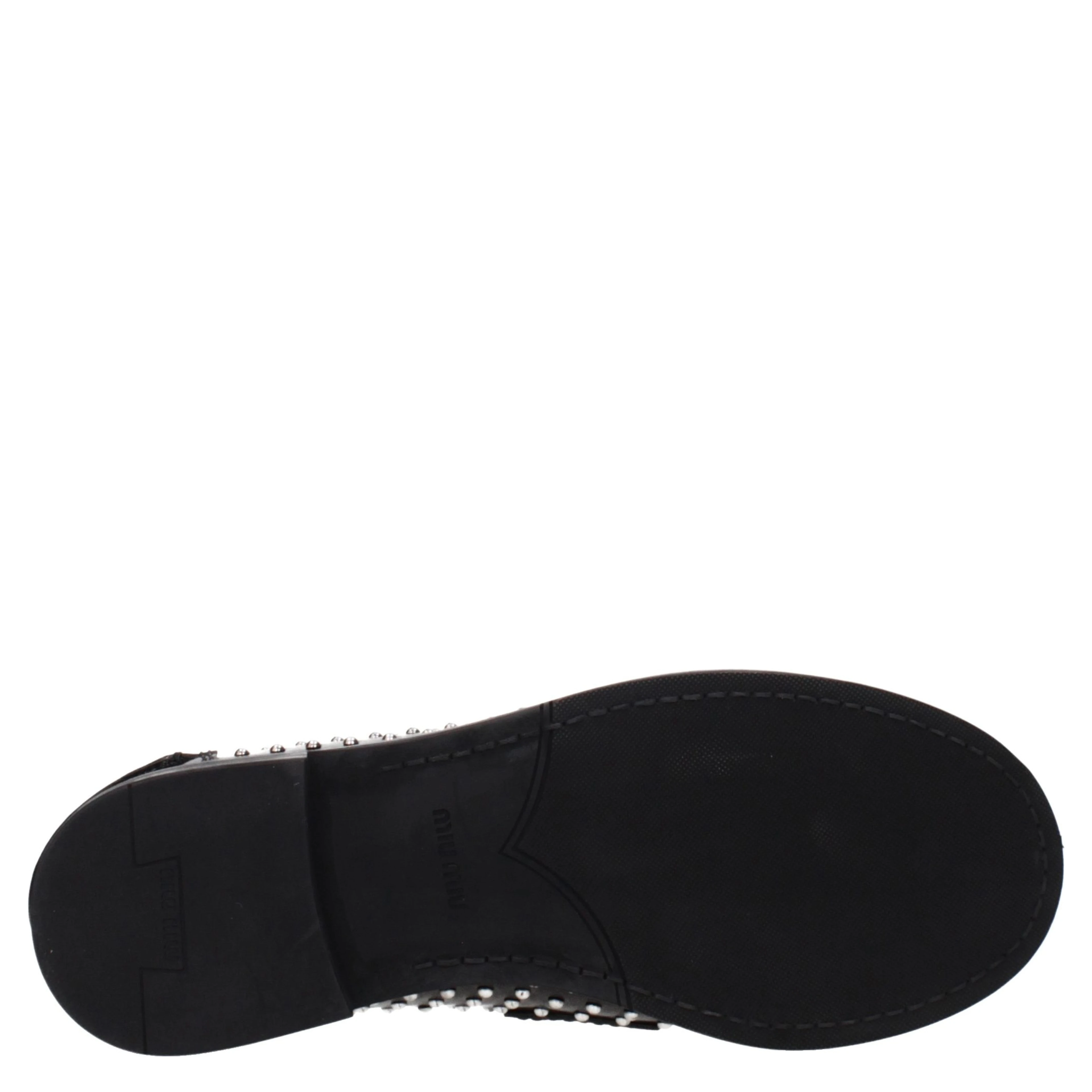 Black Leather Slip-On Loafers