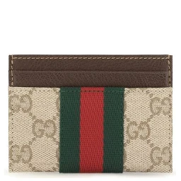 Beige Fabric Wallet