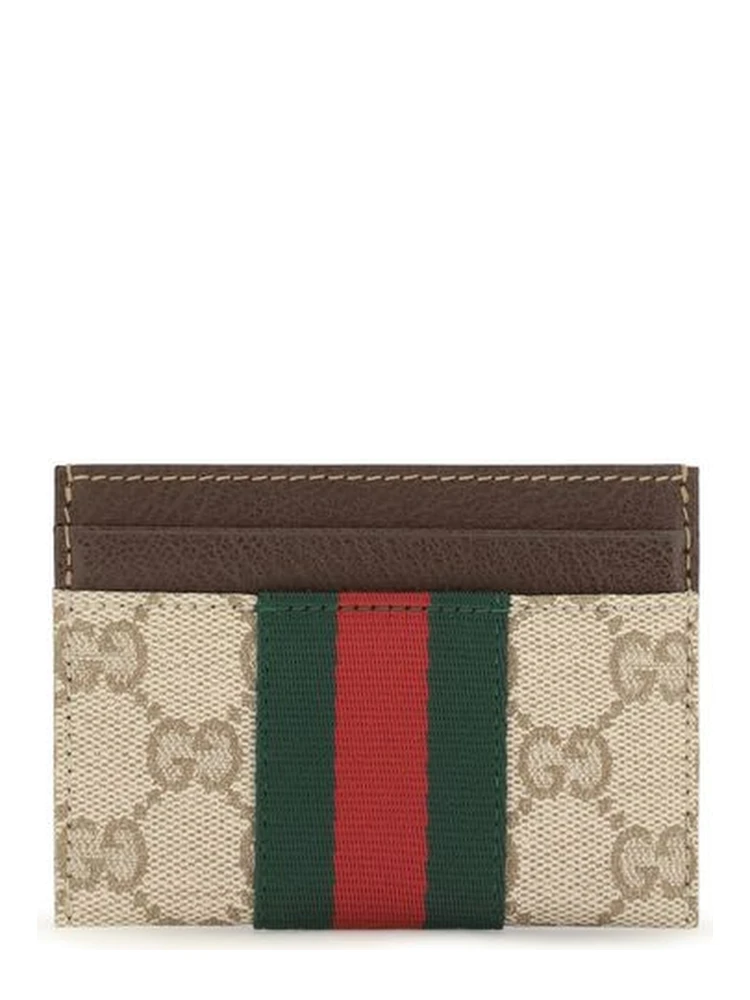 Beige Fabric Wallet