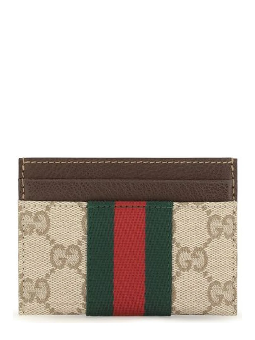 Beige Fabric Wallet