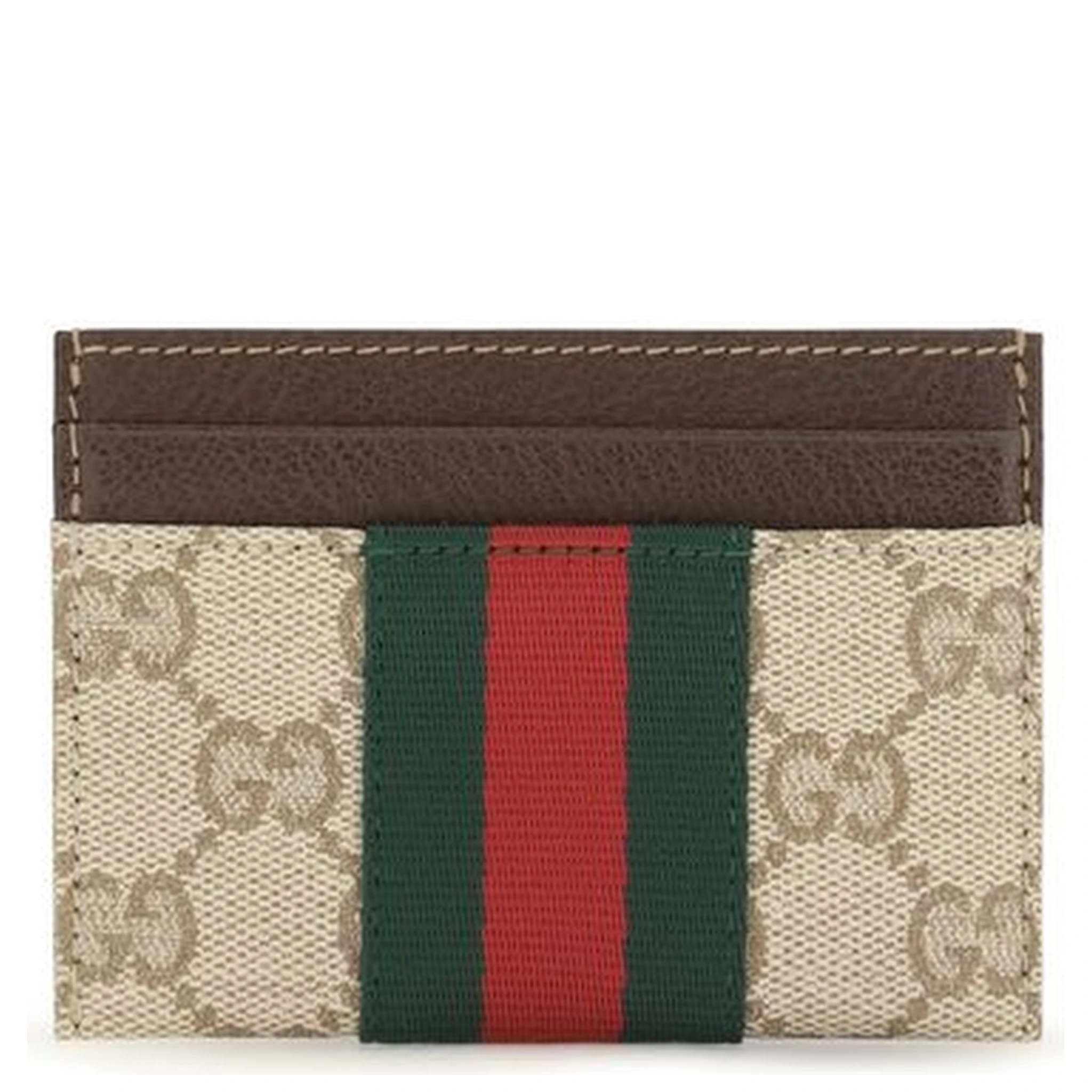 Beige Fabric Wallet