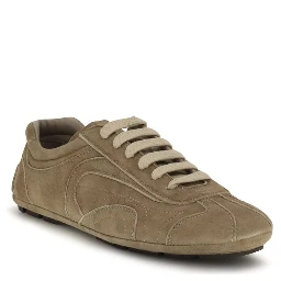 Brown Calf Leather Bos Taurus Athletic Sneakers