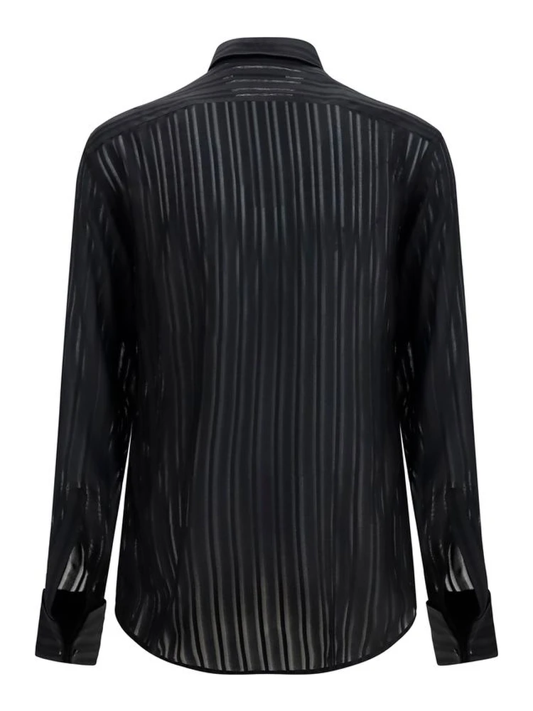 Black Silk Dress Shirt alternative