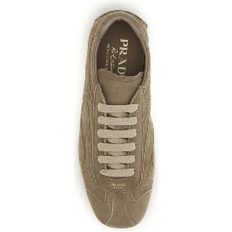 Brown Calf Leather Bos Taurus Athletic Sneakers