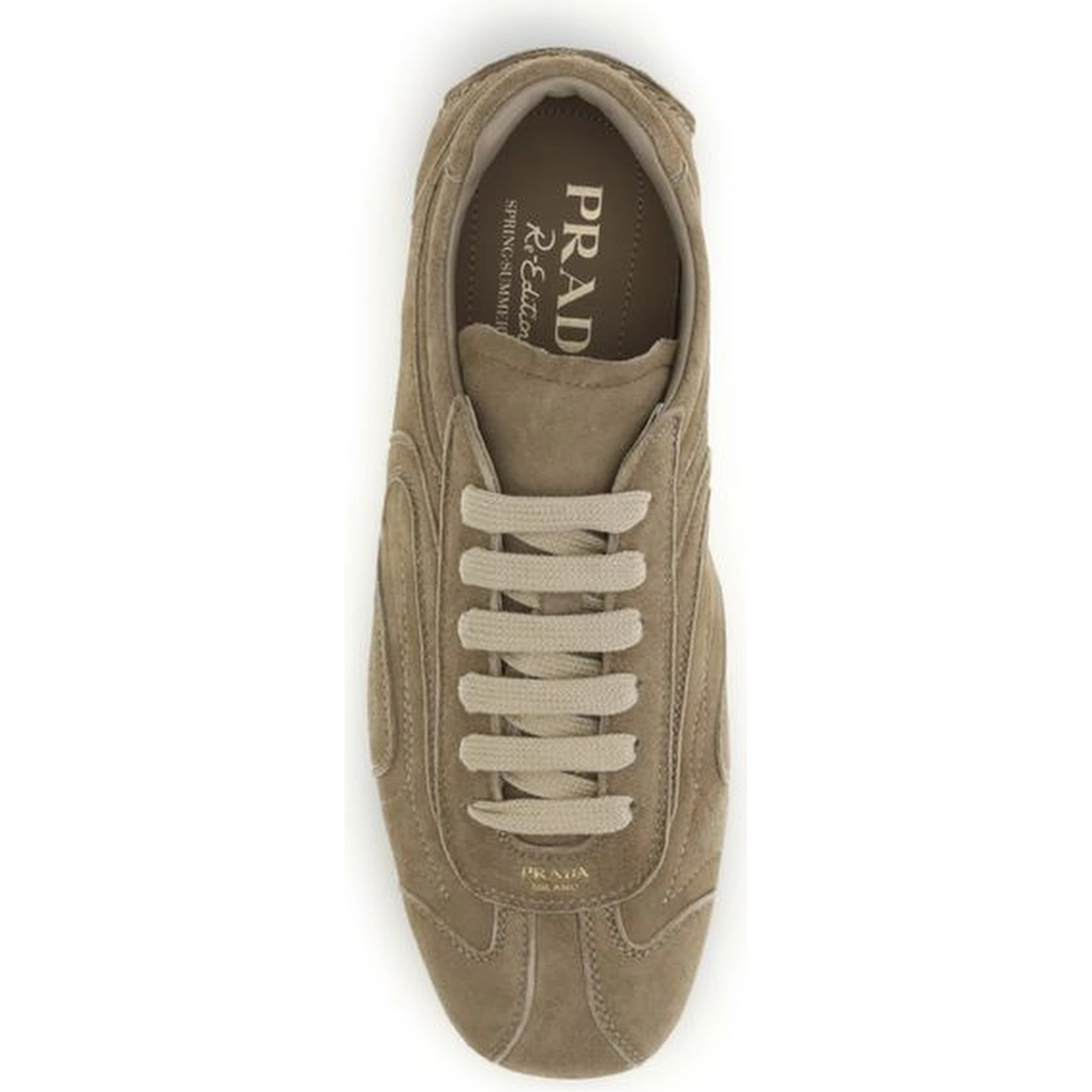 Brown Calf Leather Bos Taurus Athletic Sneakers