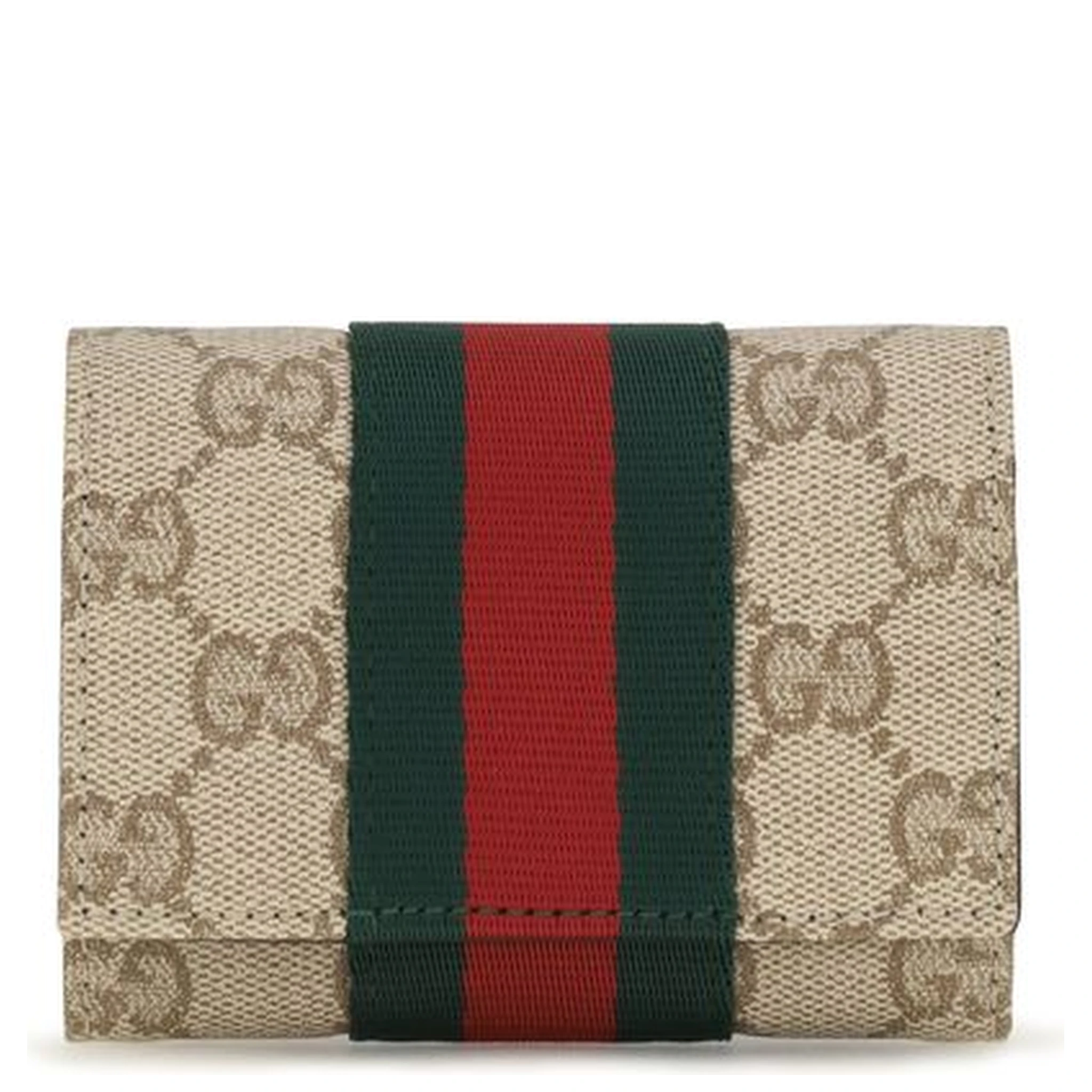 Beige Fabric Wallet