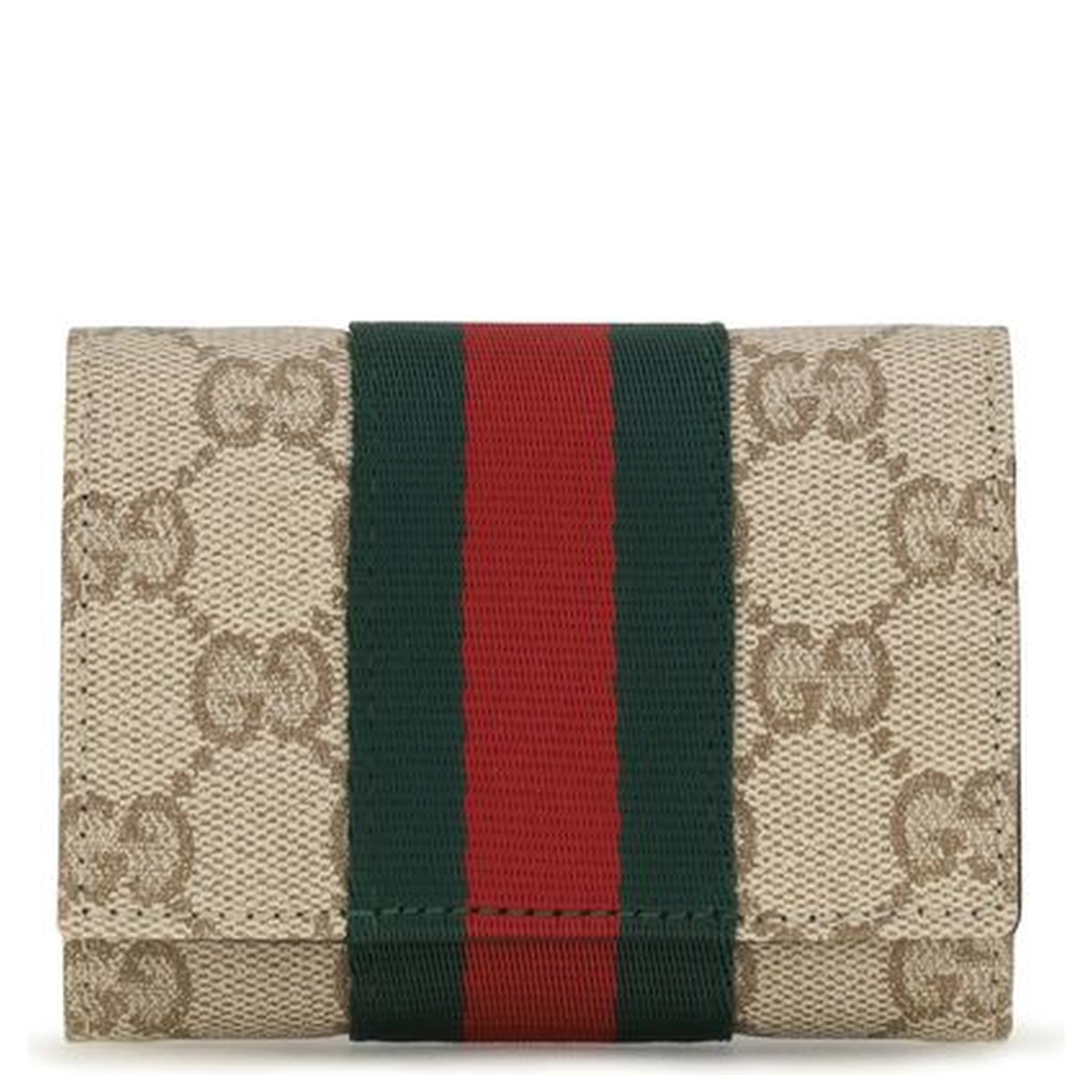 Beige Fabric Wallet
