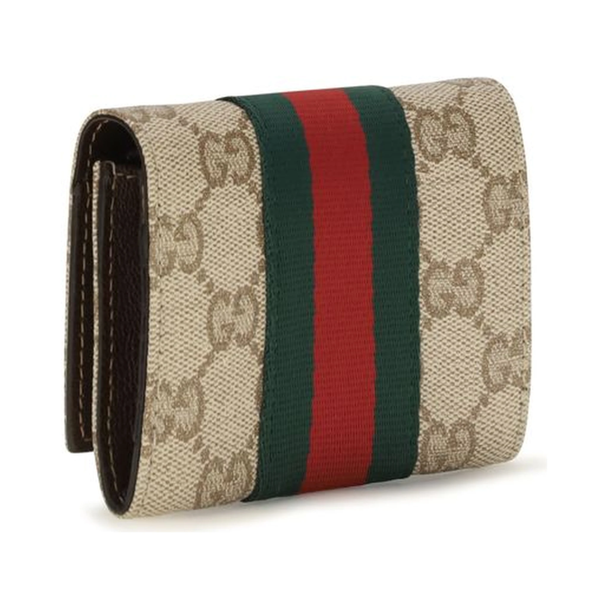 Beige Fabric Wallet