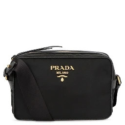 Black Nylon Shoulder Bag