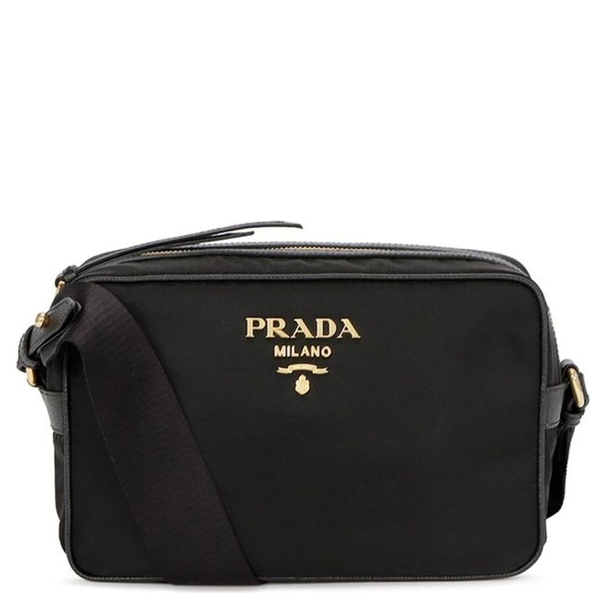 Black Nylon Shoulder Bag